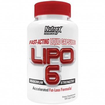 Nutrex Lipo 6 120 Liquid Capsules