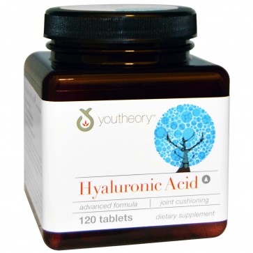 Youtheory - Hyaluronic Acid Advanced Formula - 120 Tablets