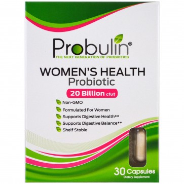Probulin Women’s Health Probiotic 20 Billion CFU 30 Capsules