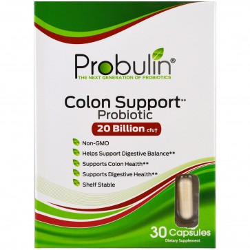 Probulin Colon Support Probiotic 20 Billion CFU 30 Capsules