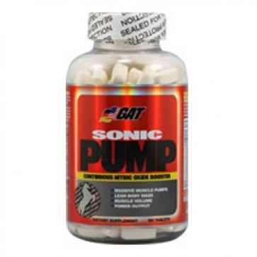 Sonic Pump Nitric Oxide NO2 Booster 180 Tablets