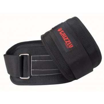 Grizzly Fitness Bear Hugger Nylon Pro Weight Training Belt for Men and Women (XL)