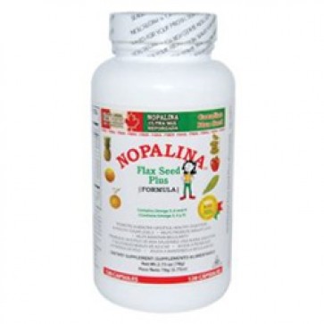 Nopalina Pills Flax Seed Plus Fiber 120 Capsules