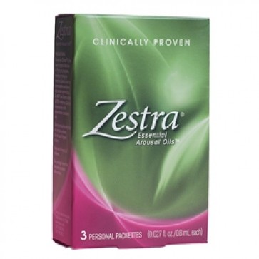 Zestra Feminine Arousal Fluid | Zestra 3 Individual .8ml Applications