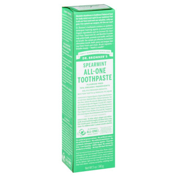 Dr. Bronner's Spearmint All-One Toothpaste 5oz