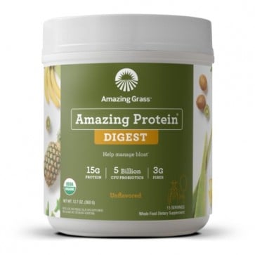 Amazing Grass Amazing Protein Digest Unflavored 15 servings 12.7 oz 