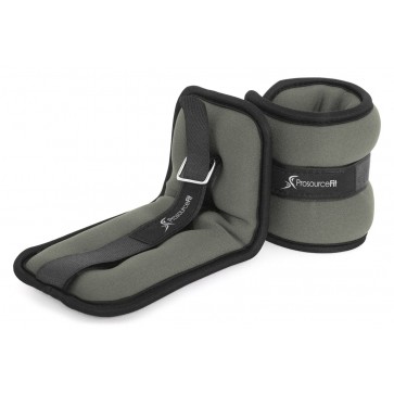 ProsourceFit Ankle Weights 2 lb Set of 2 Grey