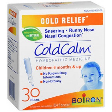 Boiron Coldcalm Liquid Doses For Infants 30 Doses