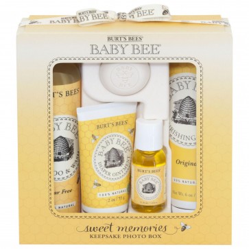Burt's Bees Baby Bee Sweet Memories Gift Set with Keepsake Photo Box 1 ea