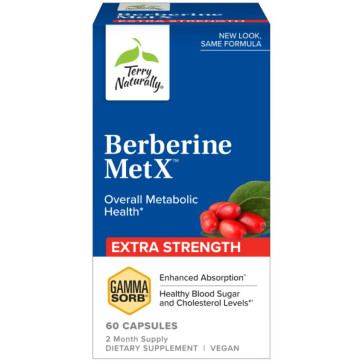 Terry Naturally Berberine MetX Ultra Absorption 60 Capsules