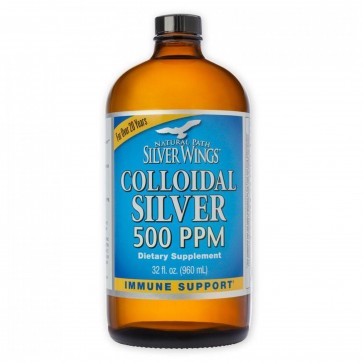 Colloidal Silver 500 PPM 32 fl oz