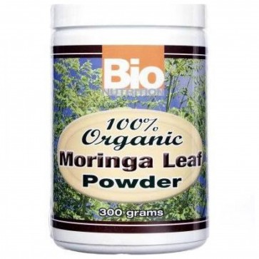Bio Nutrition 100% Organic Moringa Leaf Powder - 300 Grams