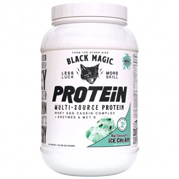 Black Magic Protein Multi-Source Protein Mint Chocolate Ice Cream 2lbs (25 Servings)
