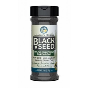 Amazing Herbs Black Seed 100 Pure Ground Premium Black Cumin Seed 4 oz | Black Seed 100 Pure Ground Premium Black Cumin Seed 4 oz