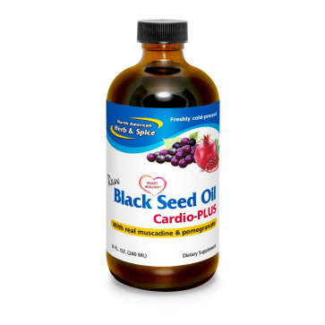 Black Seed Oil Cardio Plus 8 fl oz by North American Herb and Spice