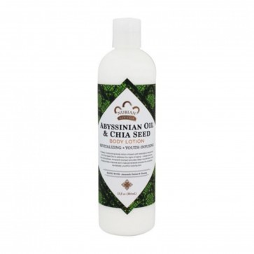 Nubian Heritage Body Lotion Revitalizing & Youth Infusing Abyssinian Oil & Chia Seed 13 oz