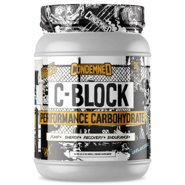 Condemned C-Block Performance Carbohydrate Unflavored 36 Servings