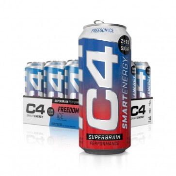 Cellucor C4 Smart Energy Carbonated Freedom Ice 12 Cans