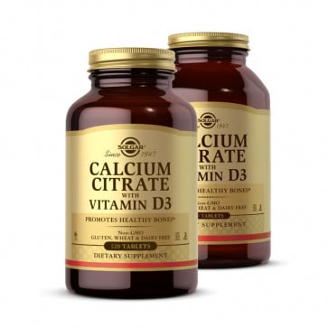 Solgar Calcium Citrate with Vitamin D3