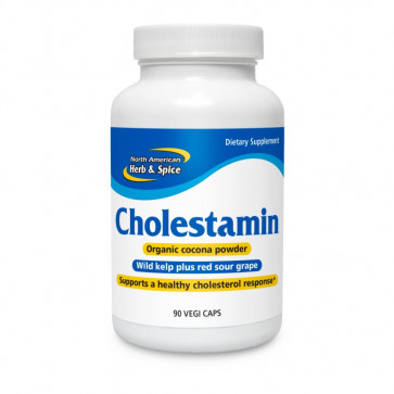 Cholestamin 90 Capsules by North American Herb and Spice
