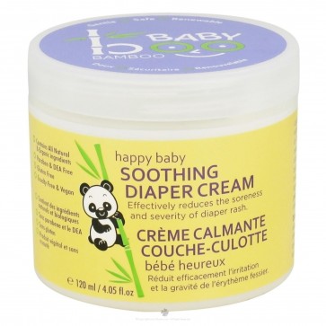 Boo Bamboo- Happy Baby Soothing Diaper Cream- 4.05 oz (120 ml)