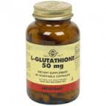 Solgar L-Glutathione 50mg 60 Vegetable Capsules