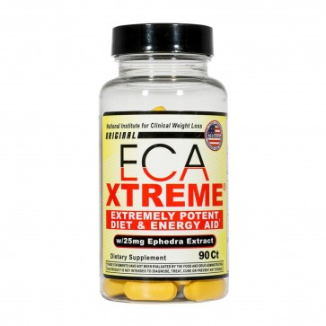 ECA Xtreme with 25 mg Ephedra Extract 90 Tablets