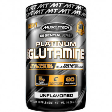 MuscleTech Platinum 100% Glutamine 10.65 oz