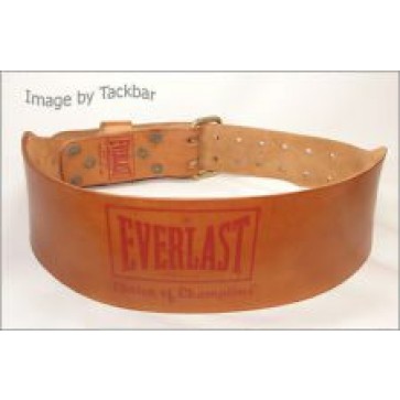 Everlast Brown Leather Lifting Belt Small