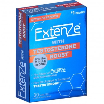 Extenze with Testosterone Boost 30 Tablets