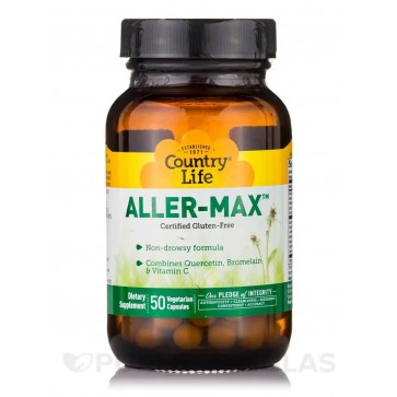 Countrylife Aller-Max With Quercetin & NAC - 50 Vegetarian Capsules
