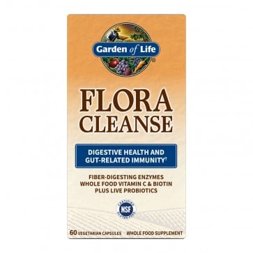Garden of Life Flora Cleanse 60 Vegetarian Capsules