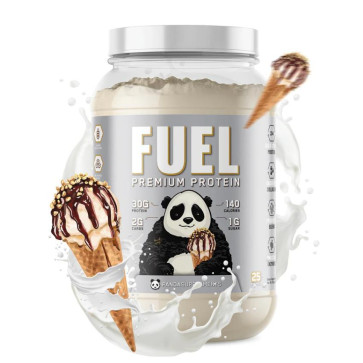 Panda Supplements FUEL Premium Protein Vanilla Ice Cream 25 Servings