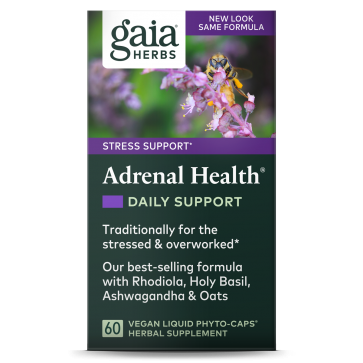 Gaia Herbs Adrenal Health Daily Support 60 Capsules