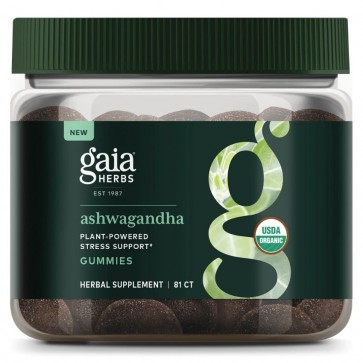 Gaia Herbs Ashwagandha 81 Gummies
