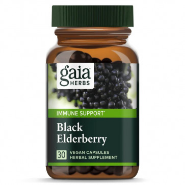 Black Elderberry 30 Capsules | Gaia Herbs