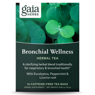 Gaia Herbs Bronchial Wellness Tea 16 Bags