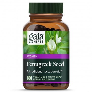 Gaia Herbs Fenugreek Seed 60 Capsules
