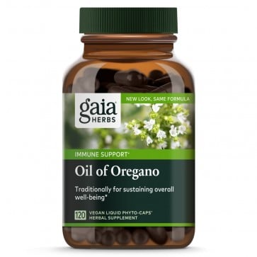Gaia Herbs Oil of Oregano 120 Capsules