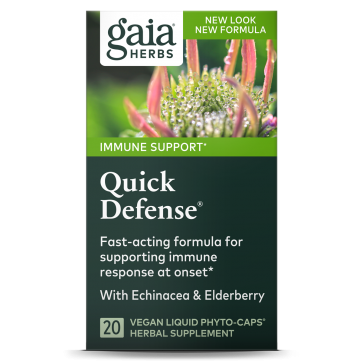Gaia Herbs Quick Defense 20 Capsules