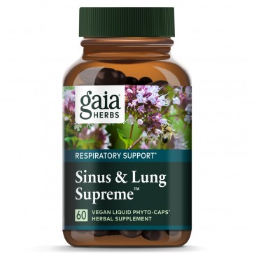 Gaia Herbs Sinus & Lung Supreme 60 Capsules