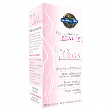 Garden of Life Extraordinary Beauty Lovely Legs 30 Vegan Caplets