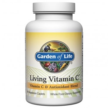 Garden of Life Living Vitamin C 60 Vegetarian Caplets