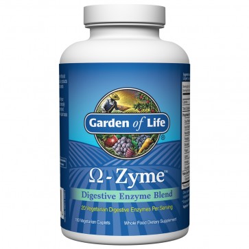 Garden of Life Omega- Zyme 180 Vegetarian Caplets