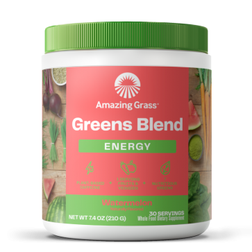 Amazing Grass Green Superfood Energy Watermelon Drink 7.4 oz 