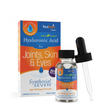 Hyalogic Hyaluronic Acid for Joints, Skins & Eyes Synthovial Seven 1 fl oz