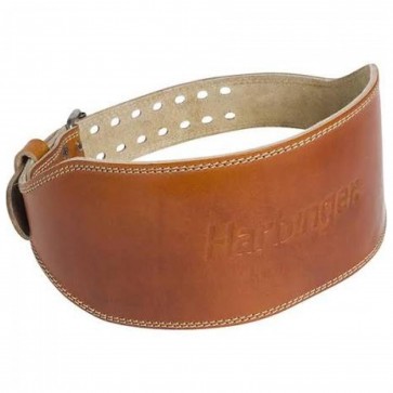 Harbinger 6 Classic Oiled Leather Weightlifting Belt Extra Large
