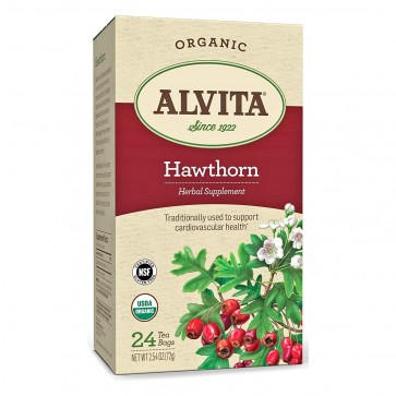 Alvita Hawthorn Berry Organic 24 Tea Bags