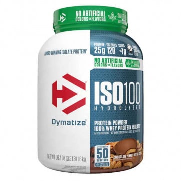 Dymatize ISO 100 Chocolate Peanut Butter Cup 50 Servings (3 lbs)