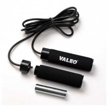 Valeo 1lb Weighted Jump Rope Black (VA4512BK)